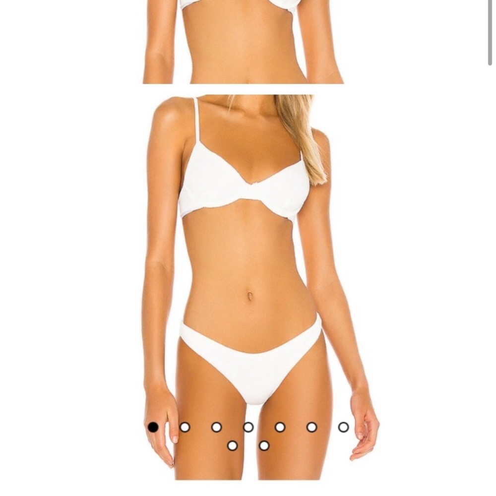 Beach Riot Island Bikini Bottom in White
